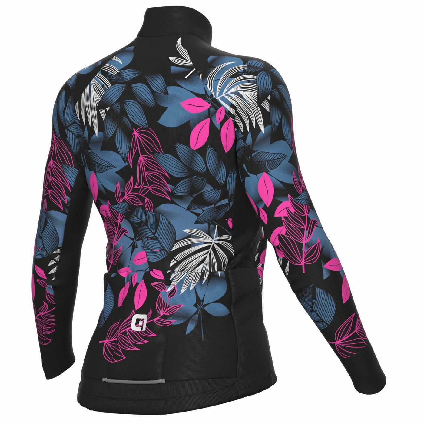 Ale PRR Green Garden long sleeve woman jersey - Black