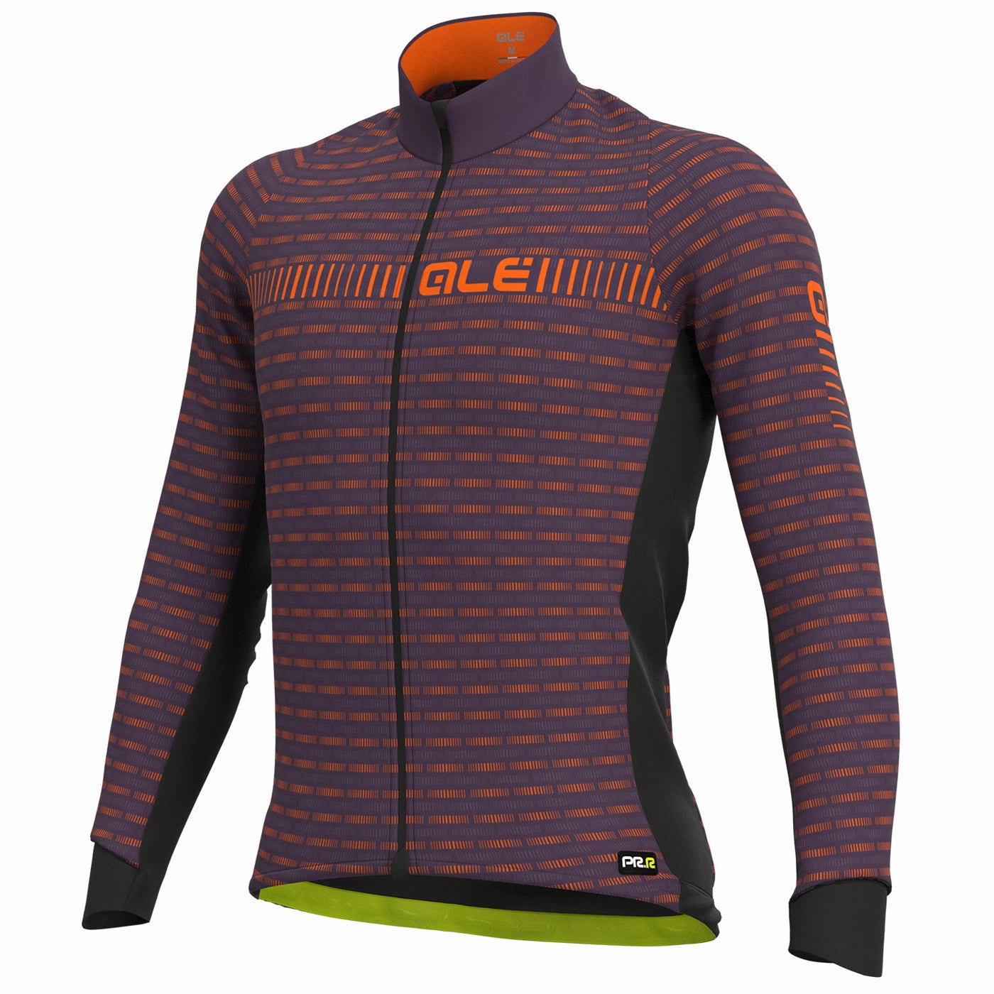 Ale PRR Green Road long sleeve jersey - Violet