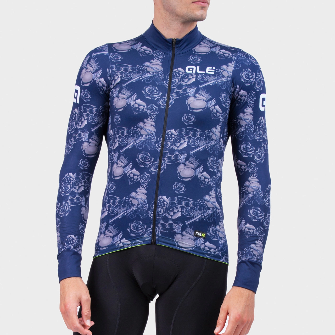 Ale PRR Las Vegas long sleeve jersey - Blue