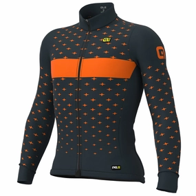 Ale PRR Stars long sleeve jersey - Orange