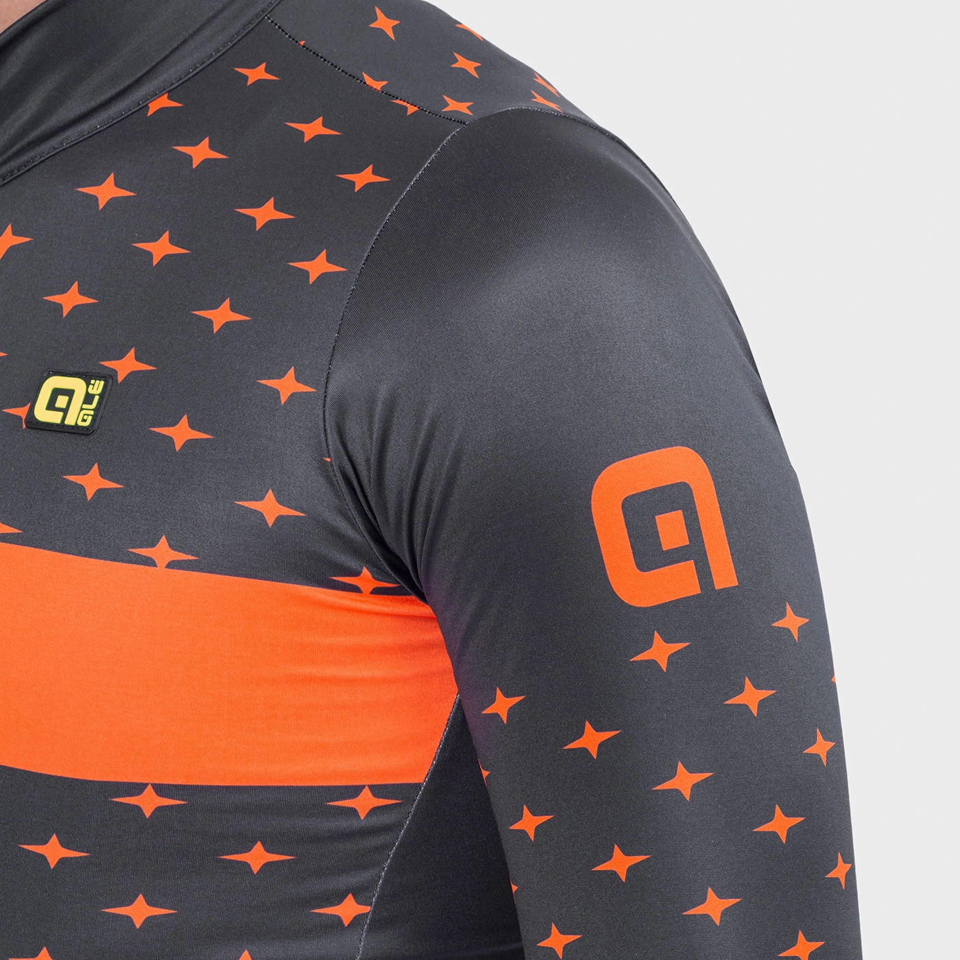 Ale PRR Stars long sleeve jersey - Orange