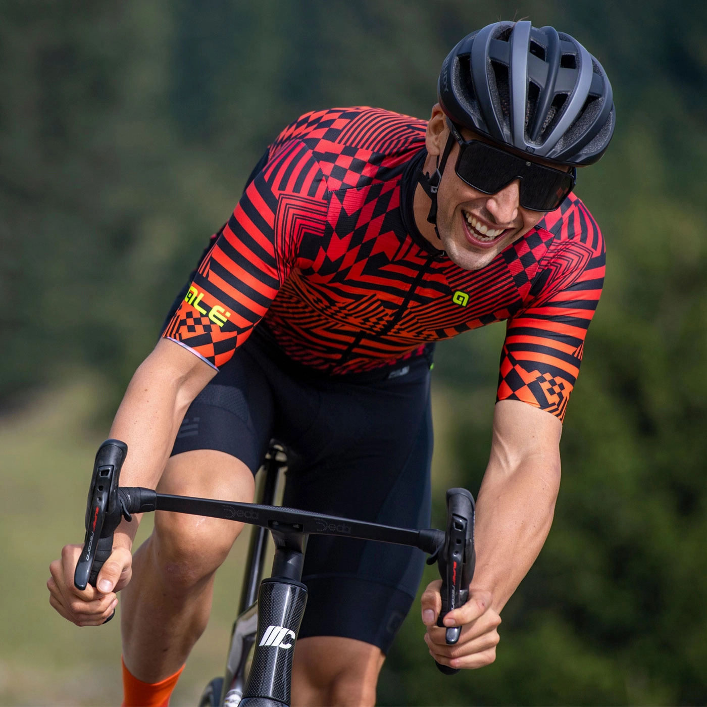 Ale PRS Checker jersey - Red