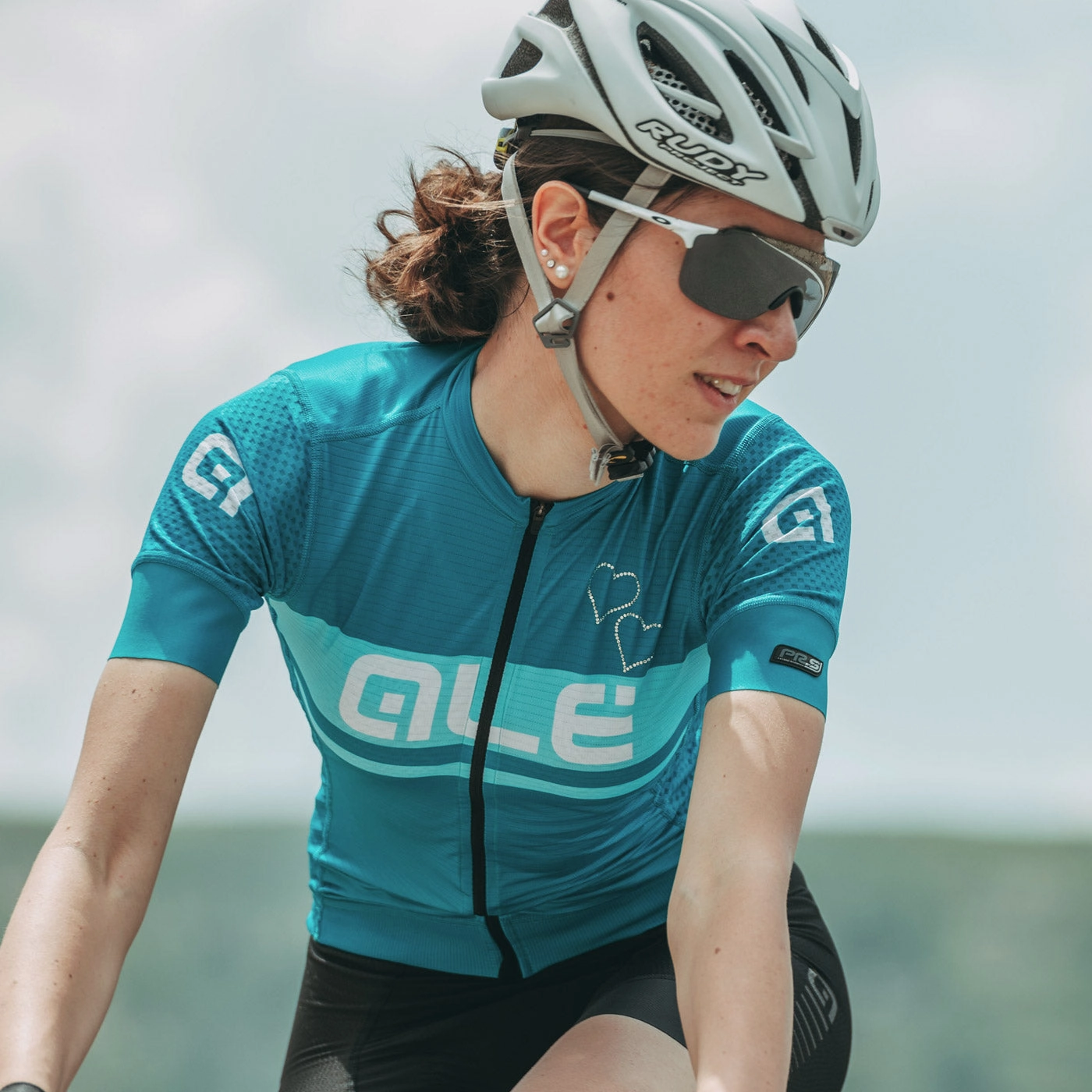 Ale PRS Crystal women jersey - Turquoise