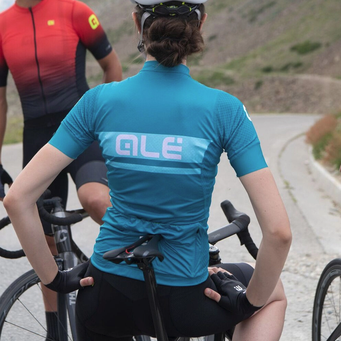 Ale PRS Crystal women jersey - Turquoise