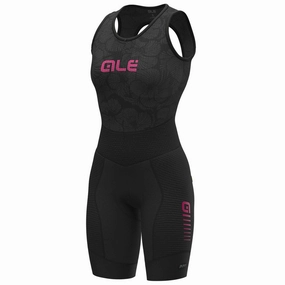 Ale R-EV1 Future Integrato women bibshort - Black pink