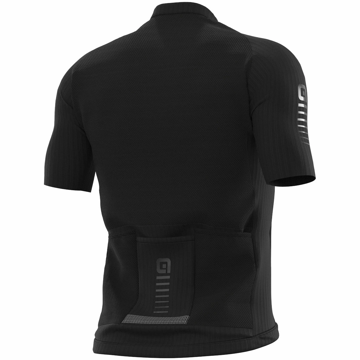 Ale R-EV1 Silver Cooling jersey - Black