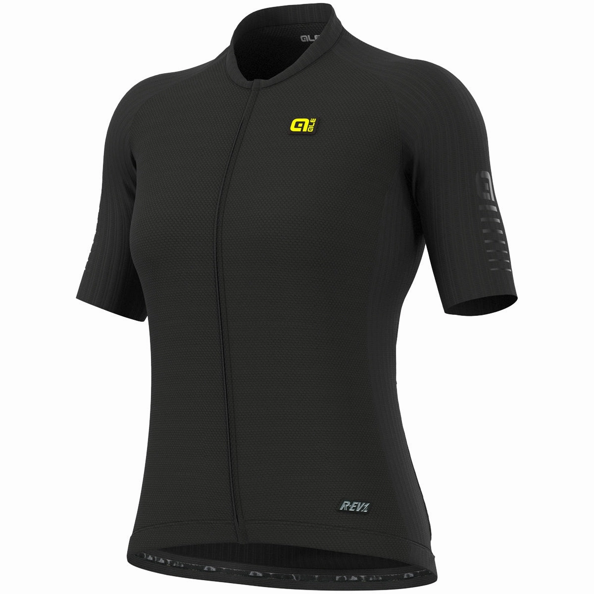 Ale R-EV1 Silver Cooling women jersey - Black