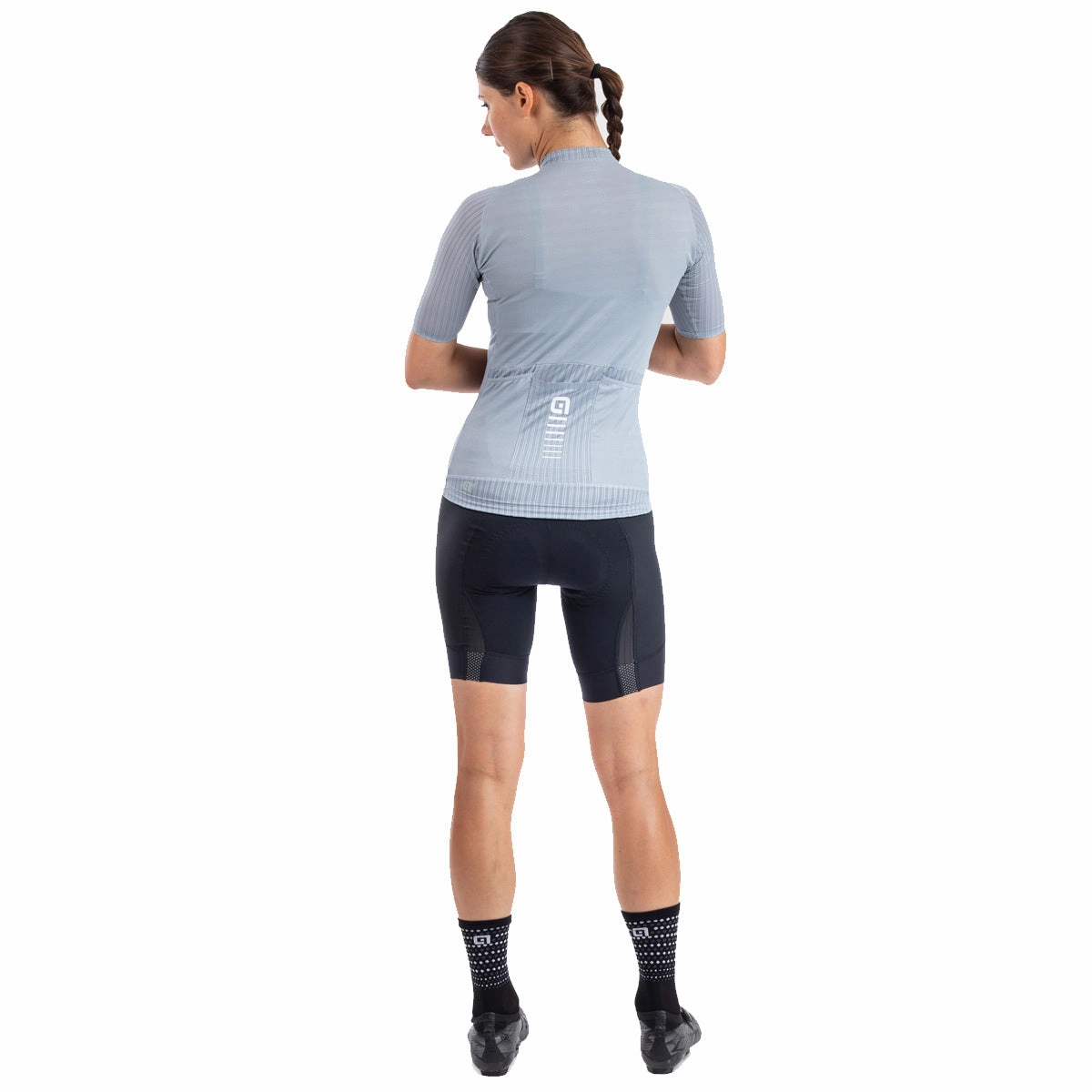 Ale R-EV1 Silver Cooling women jersey - Grey