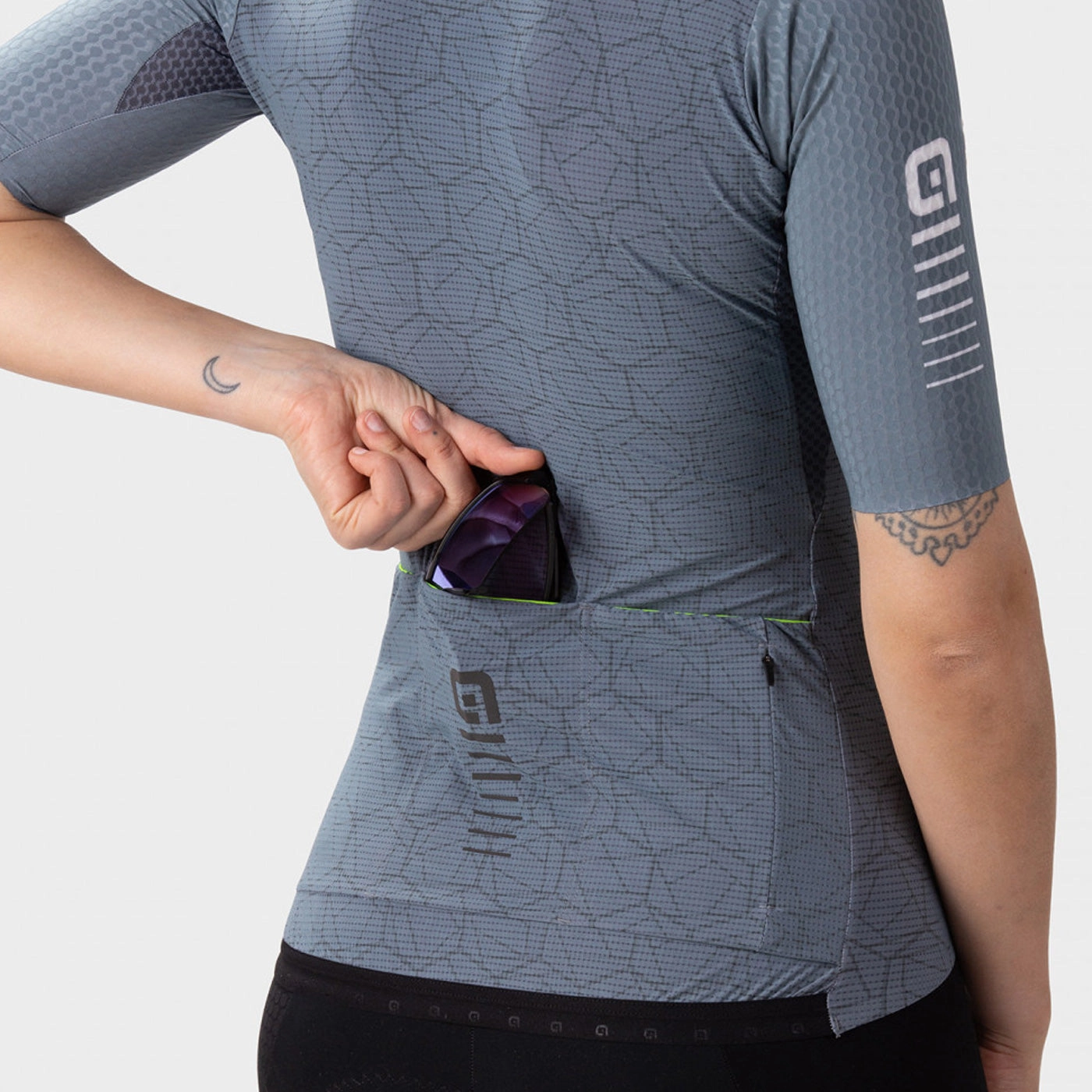Ale R-EV1 Velocity women jersey - Grey