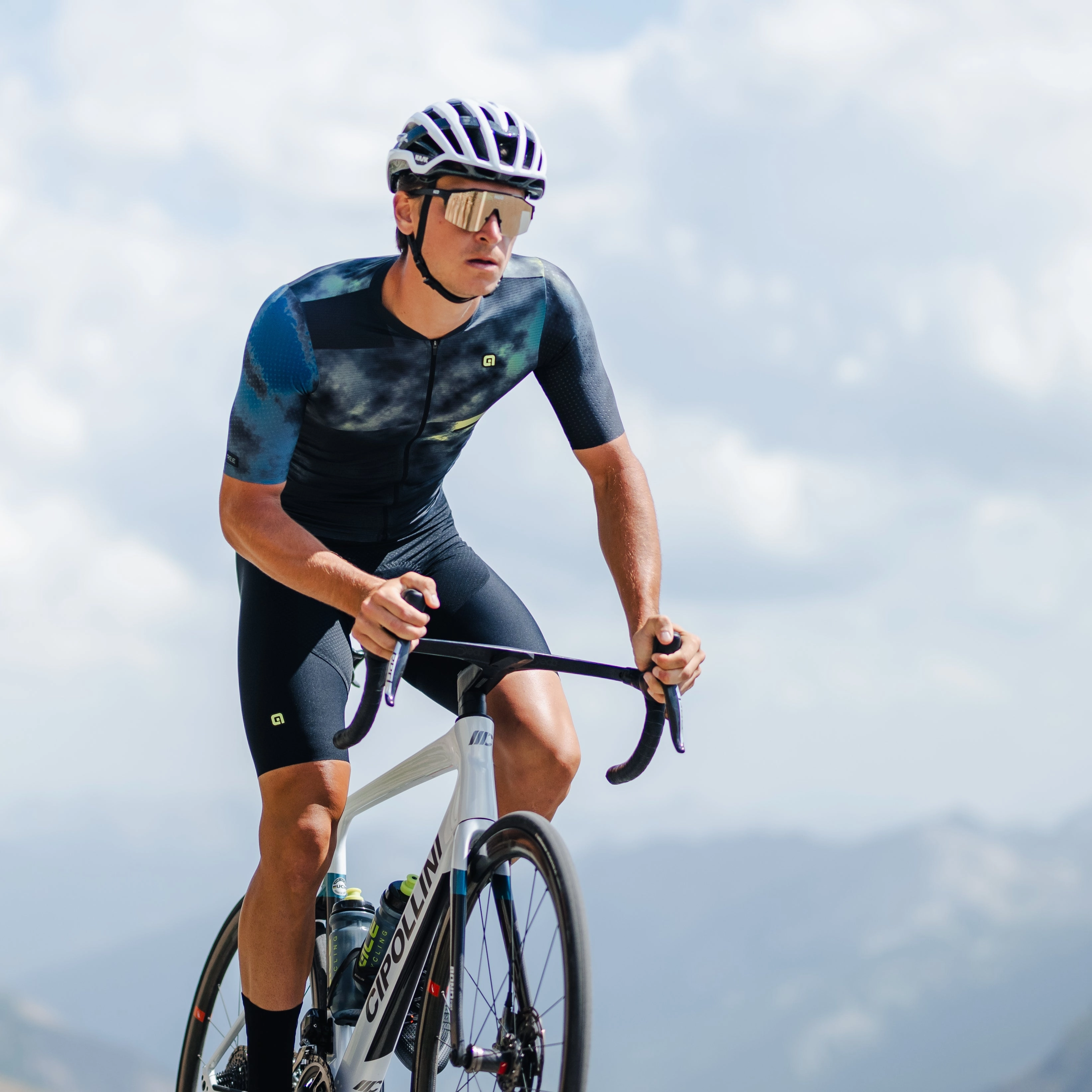 Ale R-EV1 Voltage bib short - Black