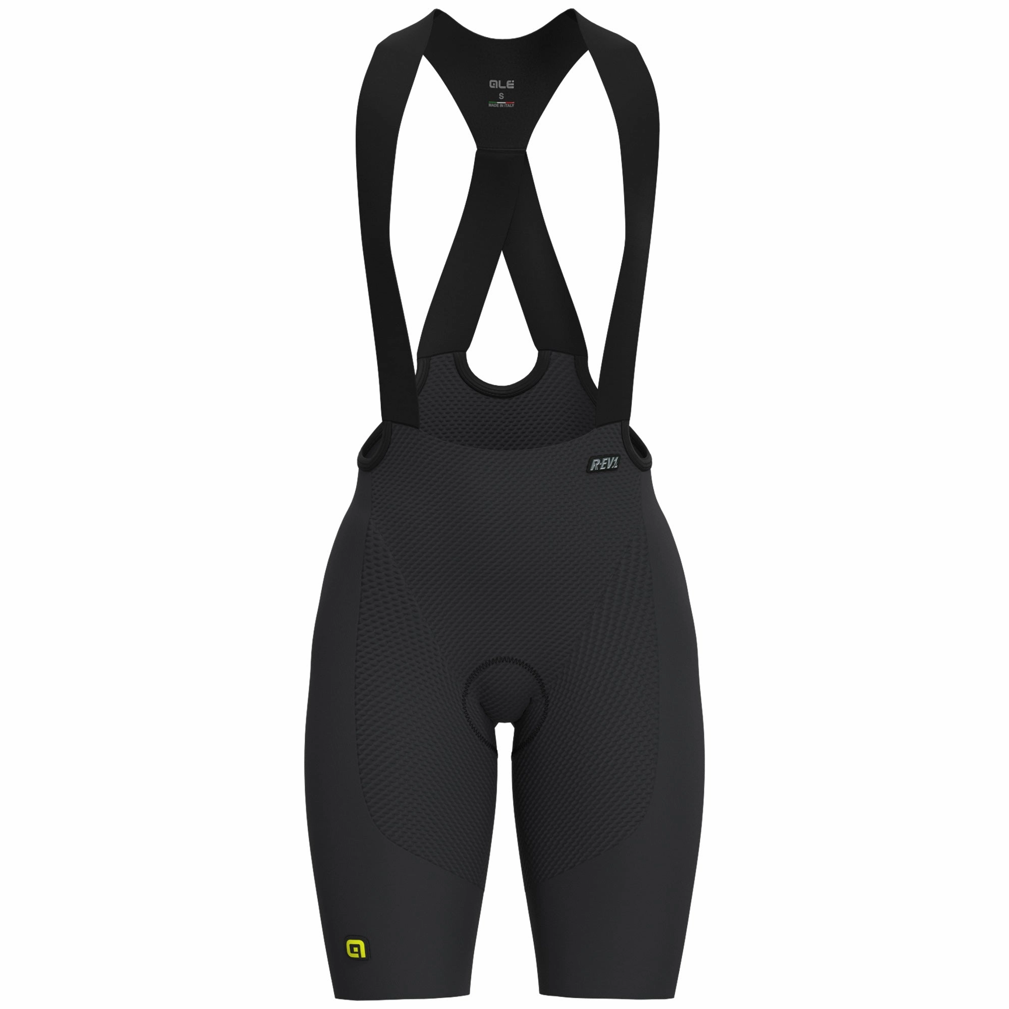 Ale R-EV1 Voltage women bibshort - Dark grey