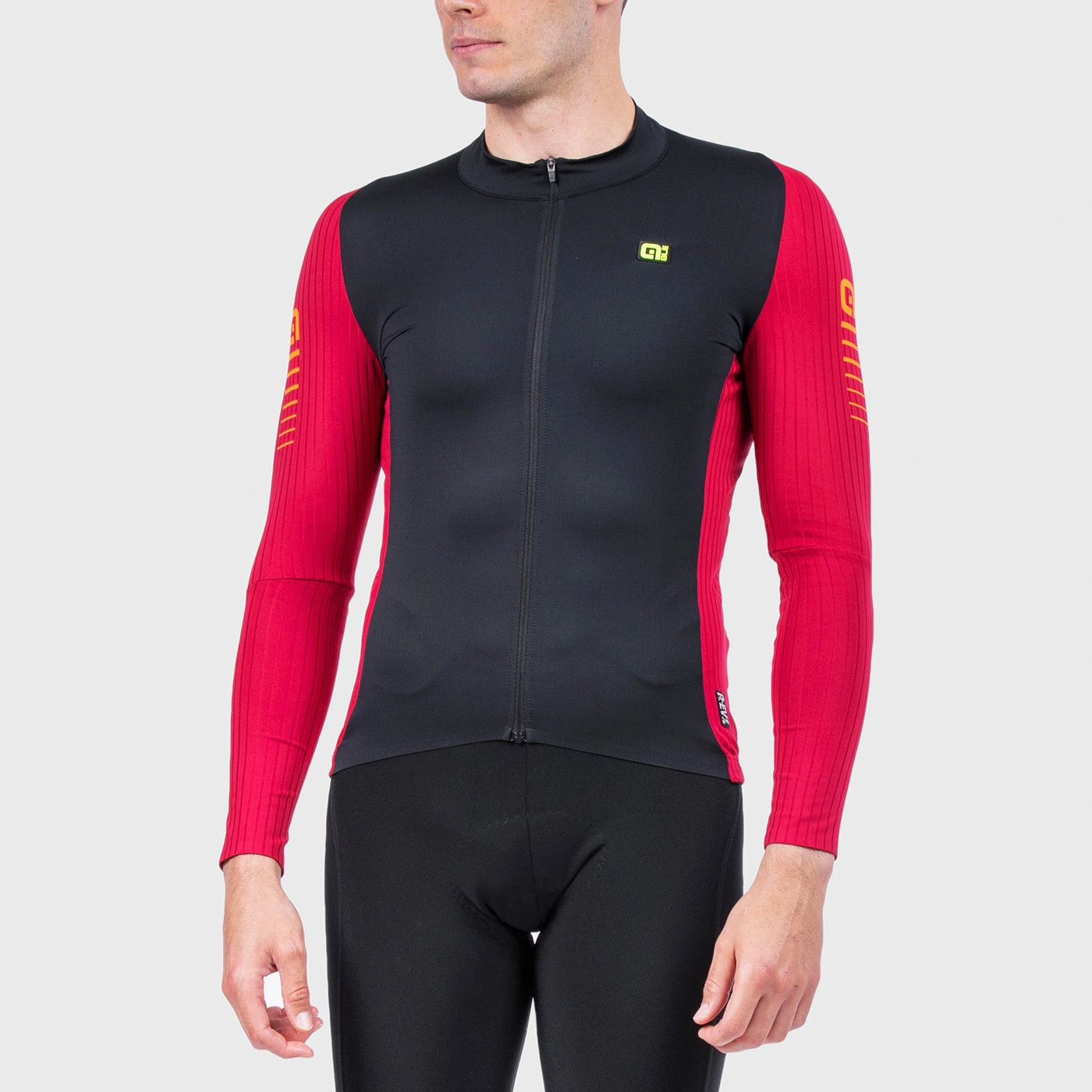 Ale R-EV1 Warm Race 2.0 21 long sleeve jersey - Red