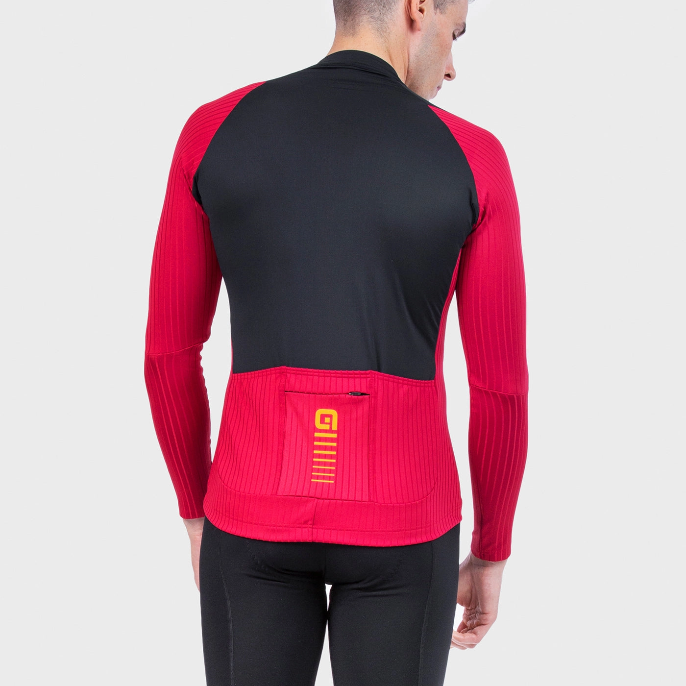 Ale R-EV1 Warm Race 2.0 21 long sleeve jersey - Red