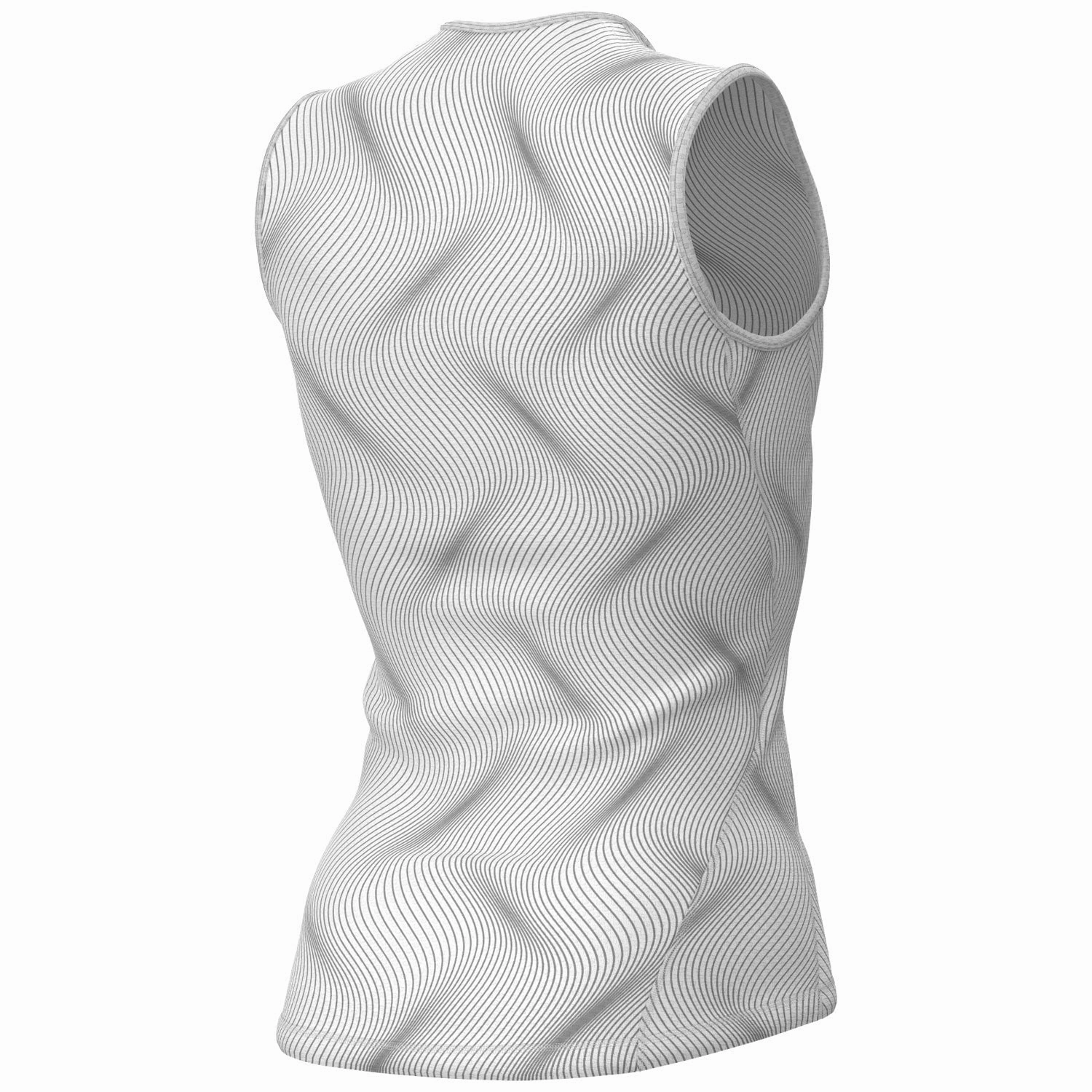 Ale Rift sleeveless base layer - White