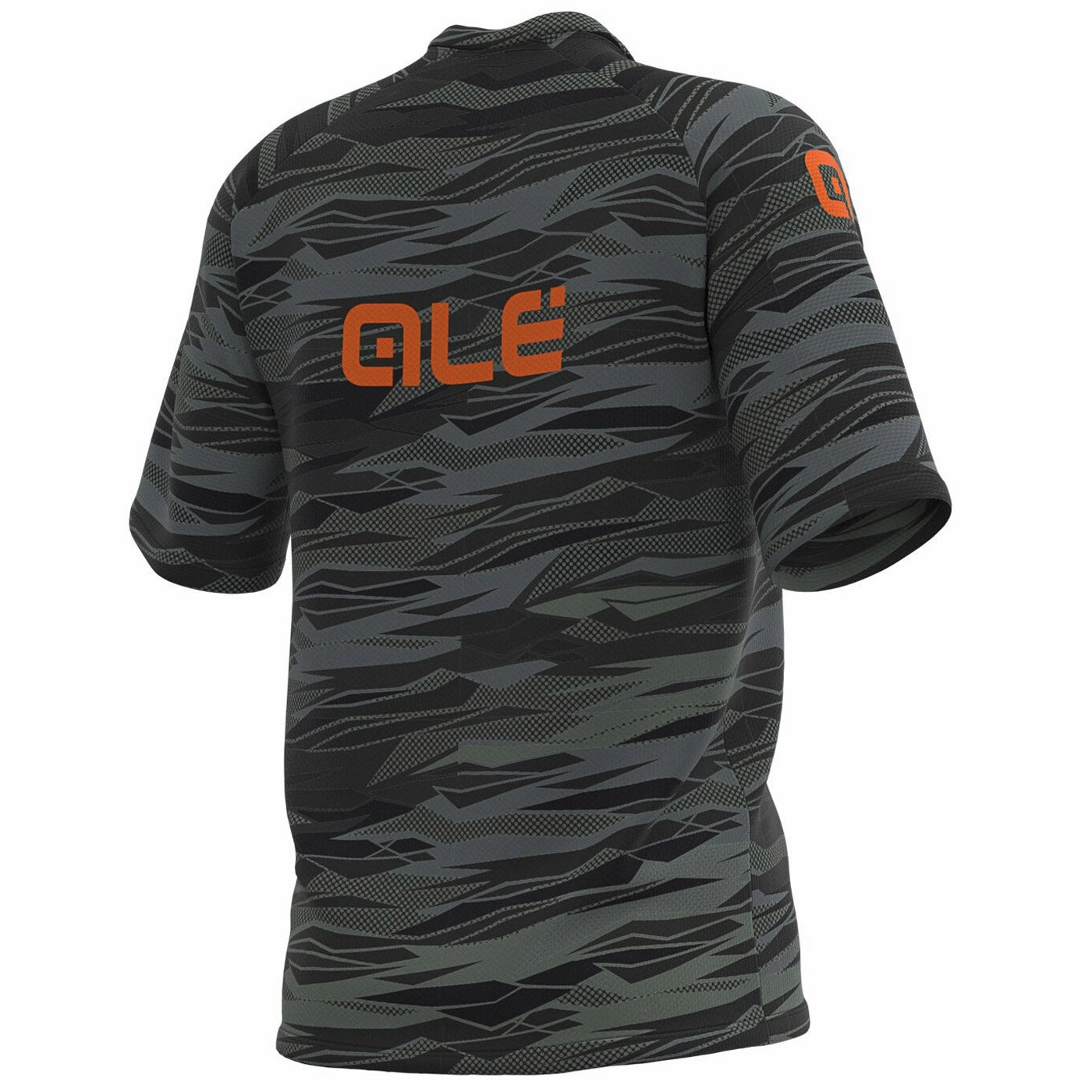 Ale Rock Off Road jersey - Black orange