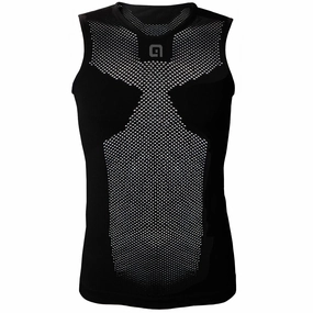 Ale S2 Summer sleeveless base layer - Black