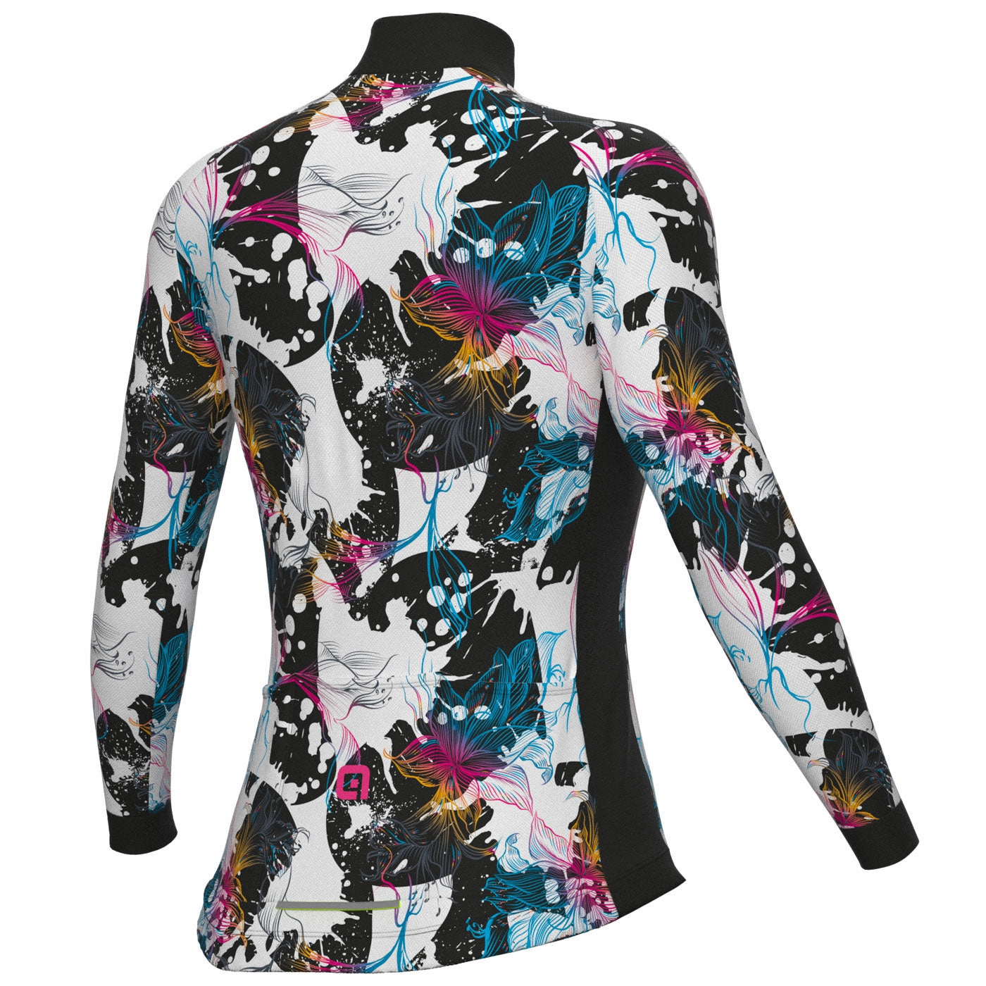 Ale Solid Chios long sleeve woman jersey - White