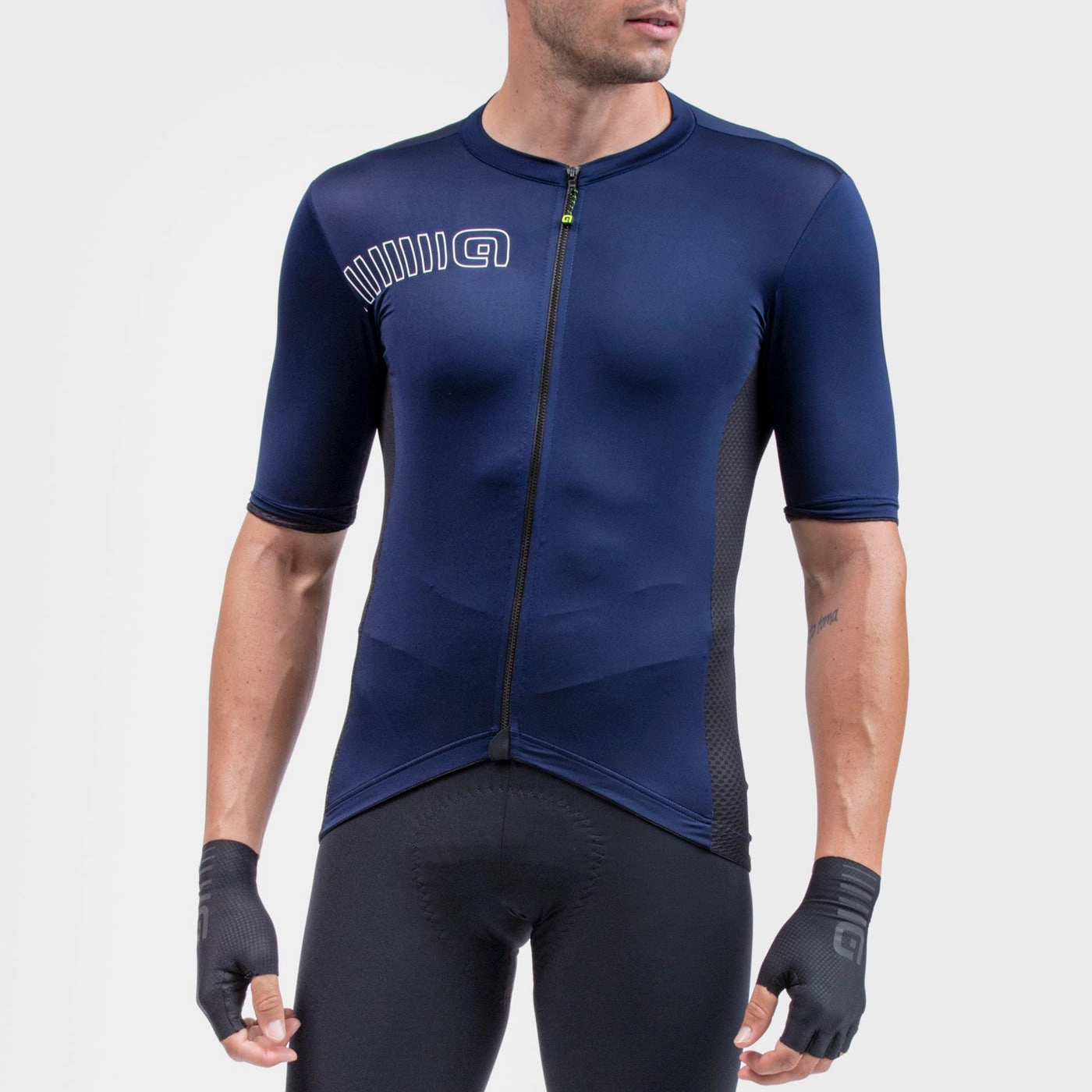 Ale Solid Color Block jersey - Dark blue