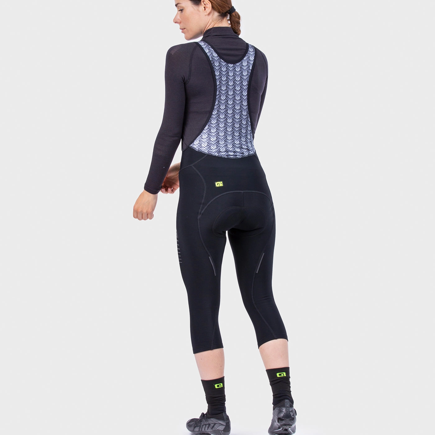 Ale Solid Essential Woman Bibknicker - Black