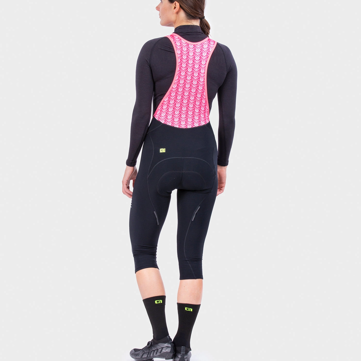 Ale Solid Essential Woman Bibknicker - Black white