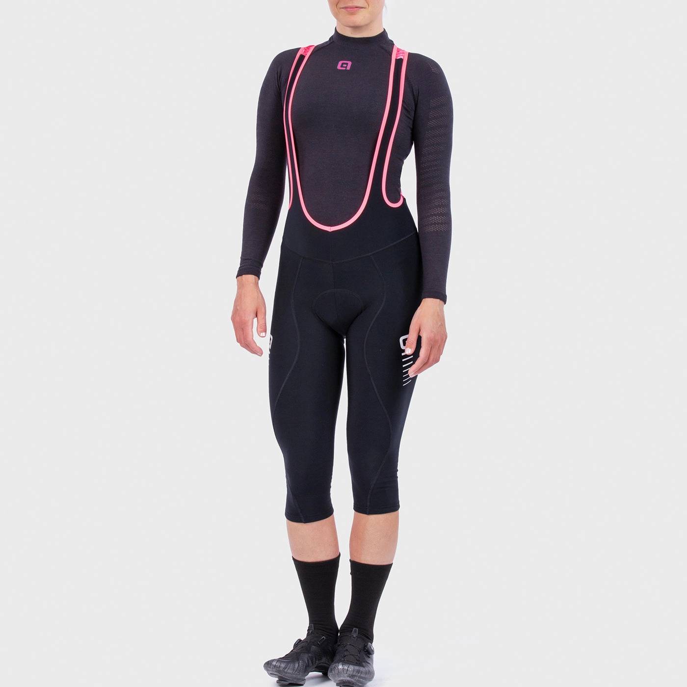 Ale Solid Essential Woman Bibknicker - Black white