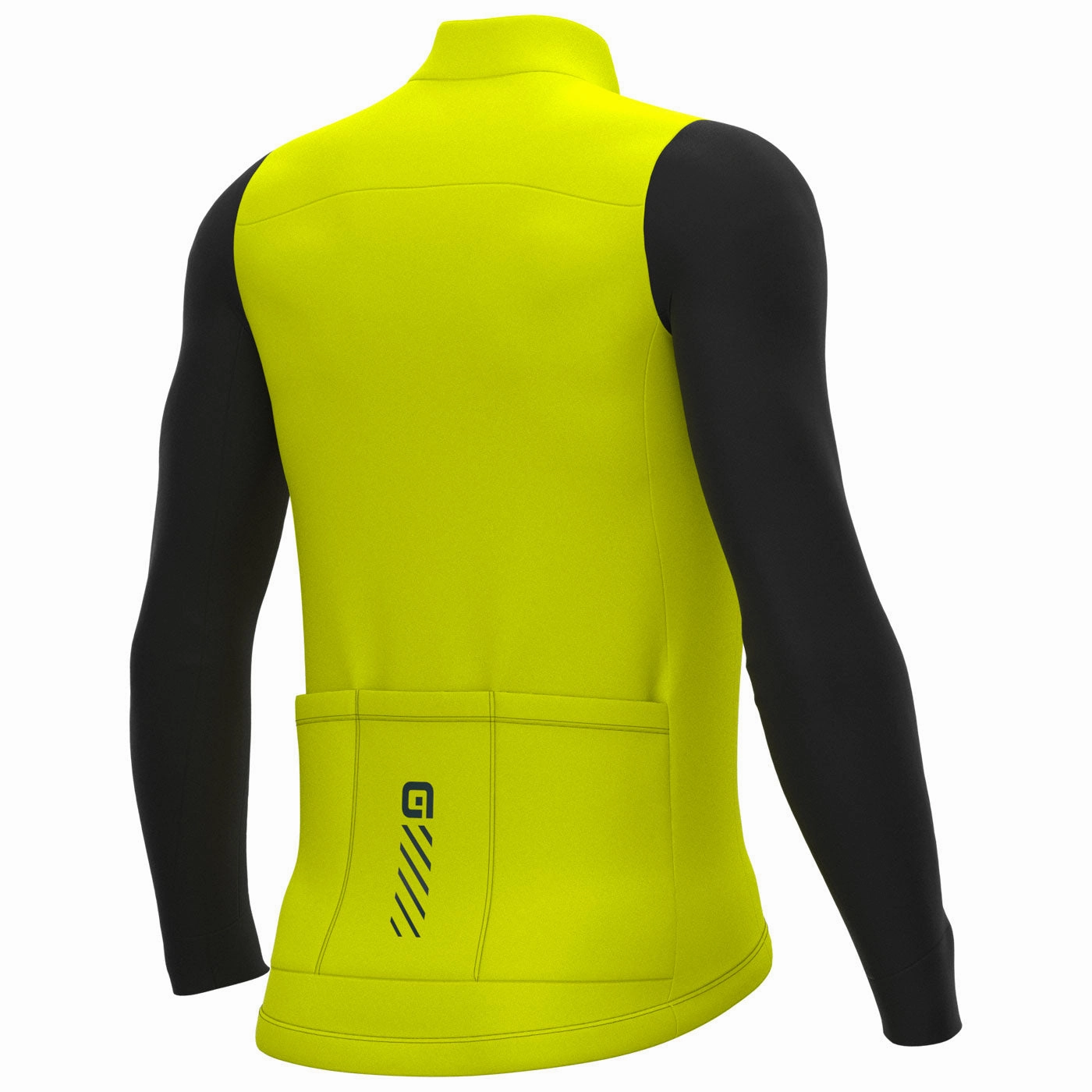 Ale Solid Fondo 2.0 long sleeve jersey - Yellow