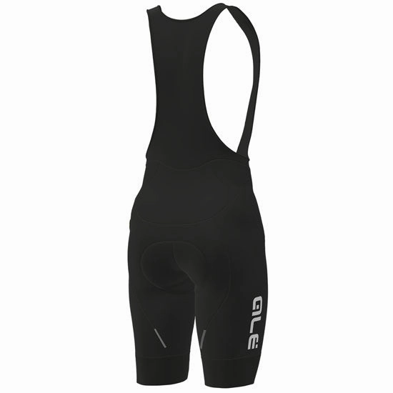 Ale Solid Winter  thermal bib shorts - White