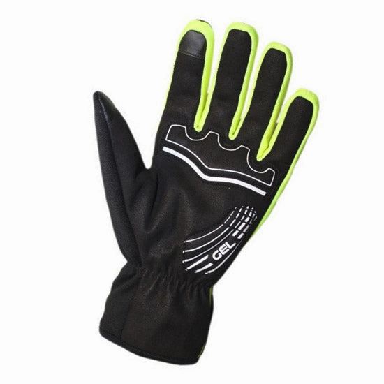 Ale Winter glove - Black Yellow Fluo