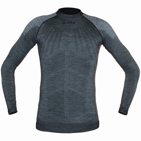 Alka Merino long sleeve base layer - Grey