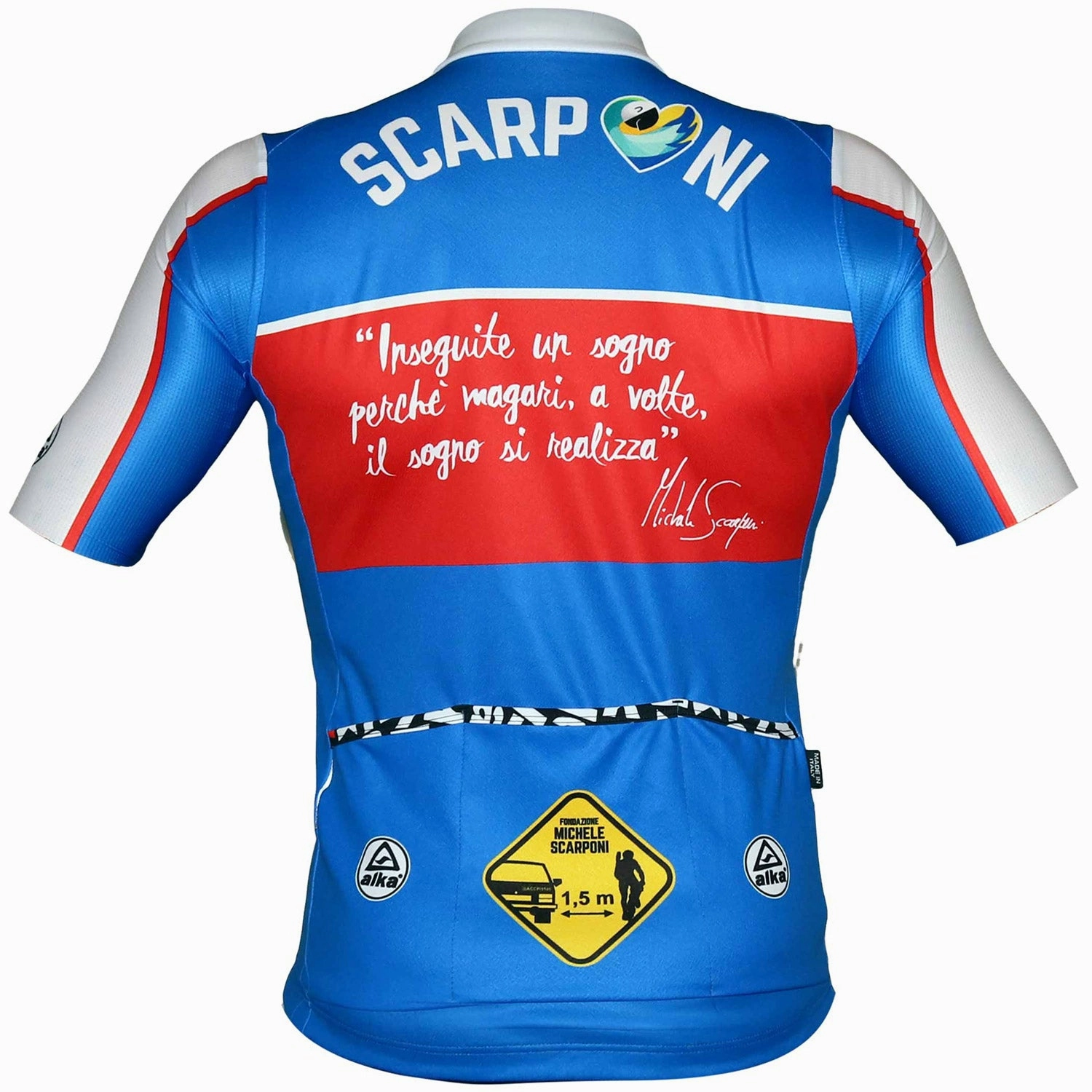 Alka Michele Scarponi jersey - Blue