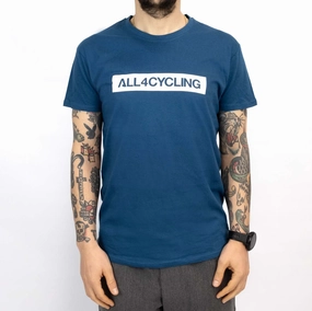 All4cycling t-Shirt - Blue