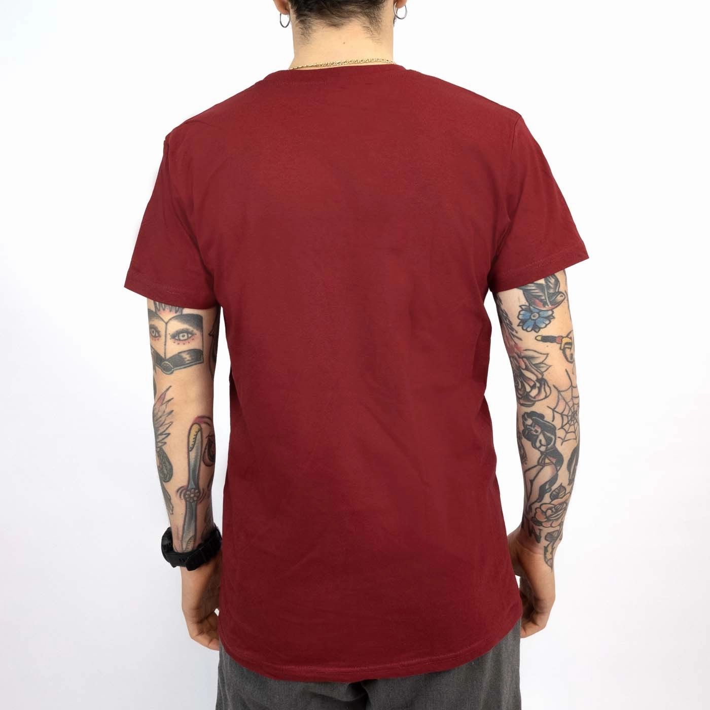 All4cycling t-Shirt - Bordeaux