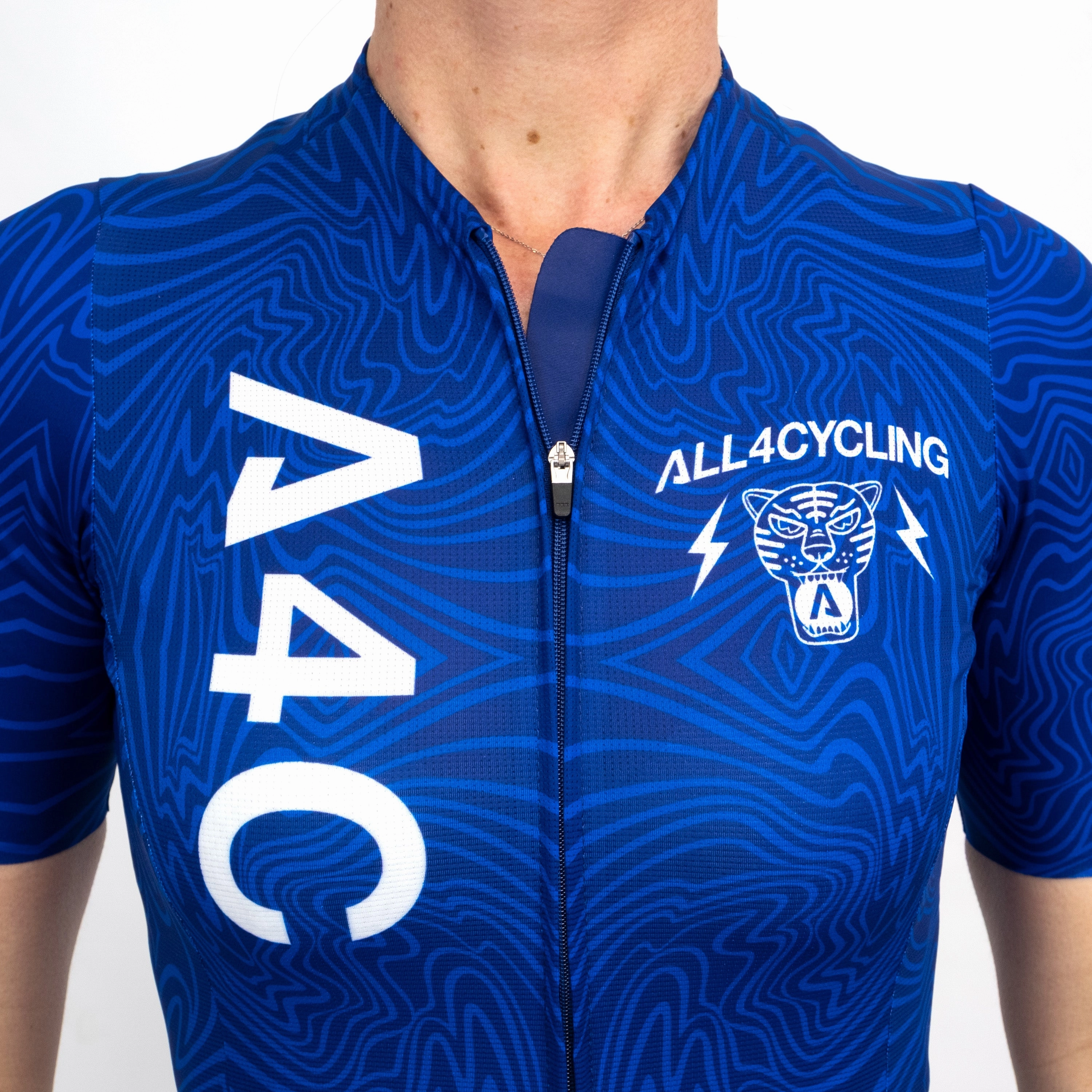 All4cycling Team Women Jersey - Blue