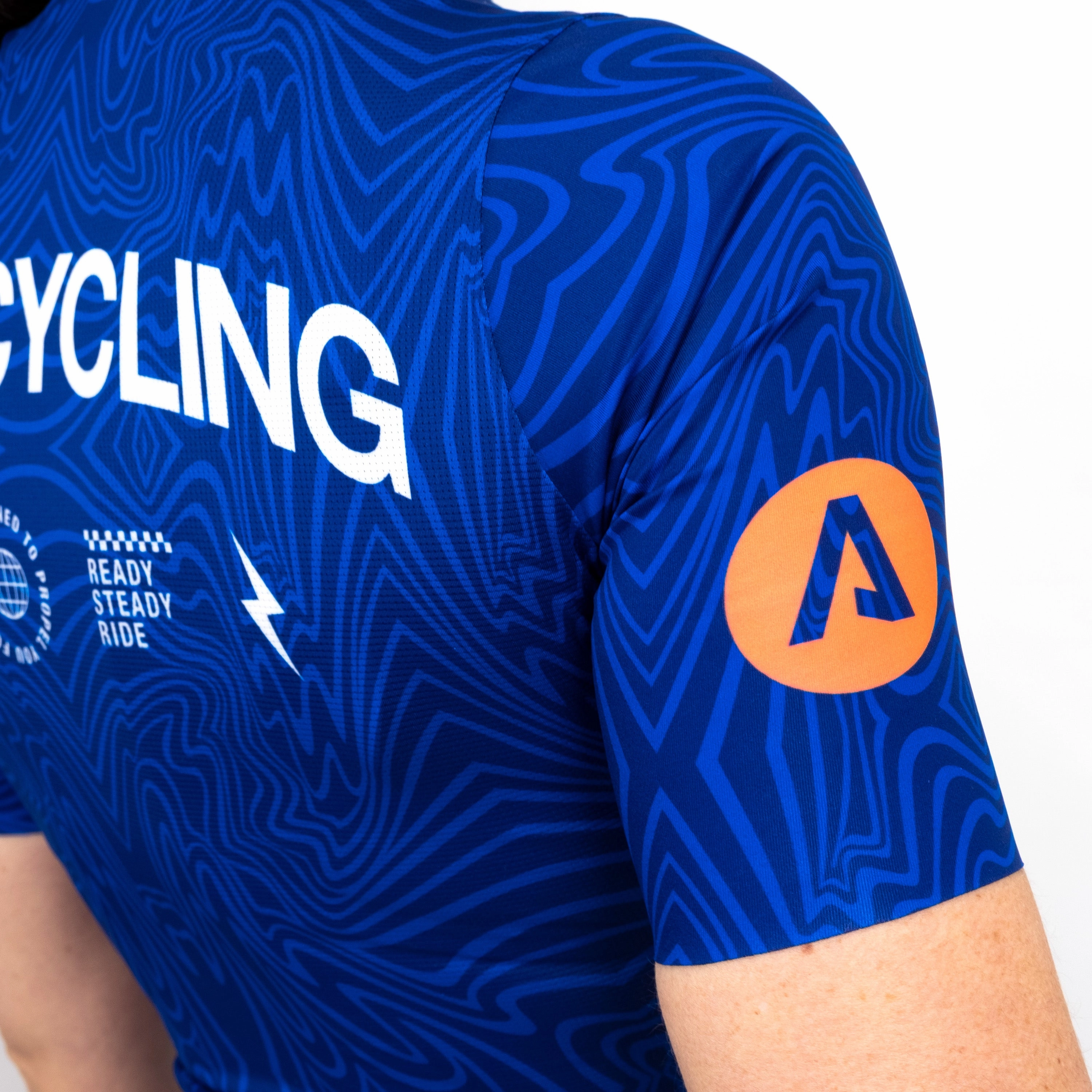 All4cycling Team Women Jersey - Blue