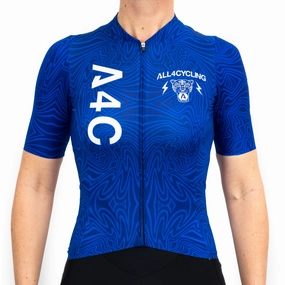All4cycling Team Women Jersey - Blue