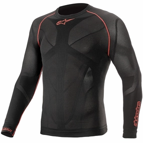 Alpinestars Ride Tech V2 Top Summer layer long sleeve jersey - Black