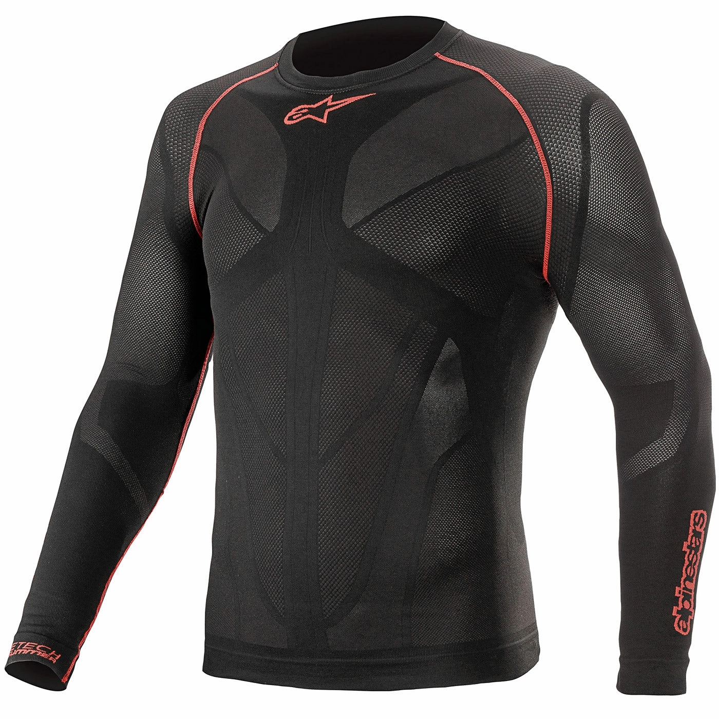 Alpinestars Ride Tech V2 Top Summer layer long sleeve jersey - Black