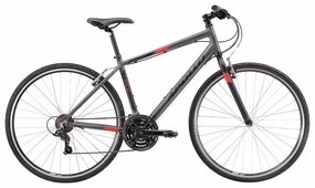 Apollo Trace 10 - Matte Charcoal / Black / Red