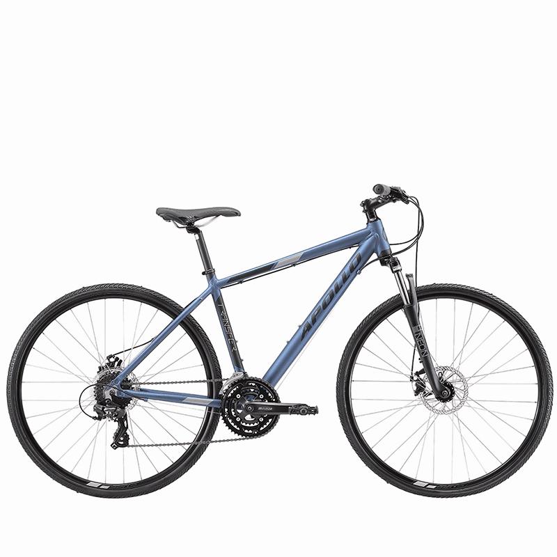 Apollo Transfer 20 Commuter Bike - Matt Slate/Black