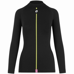 Assos Assosoires Spring/Fall Skin women long sleeve base layer - Black
