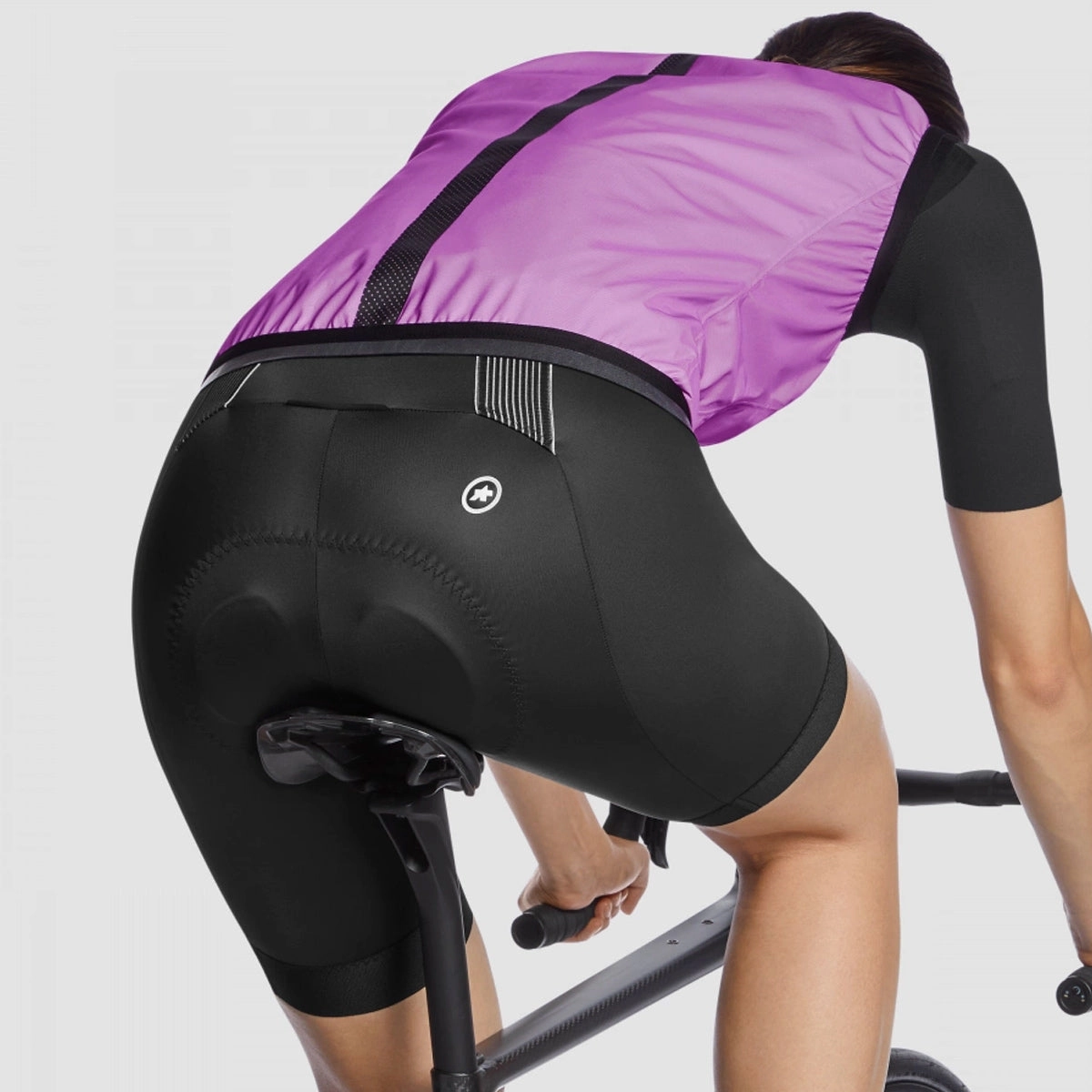 Assos Dyora RS Rain women vest - Violet