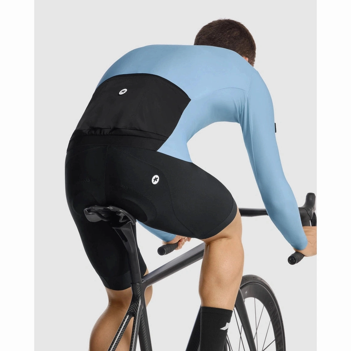 Assos Mille GT Spring Fall C2 Long Sleeve Jersey - Light Blue