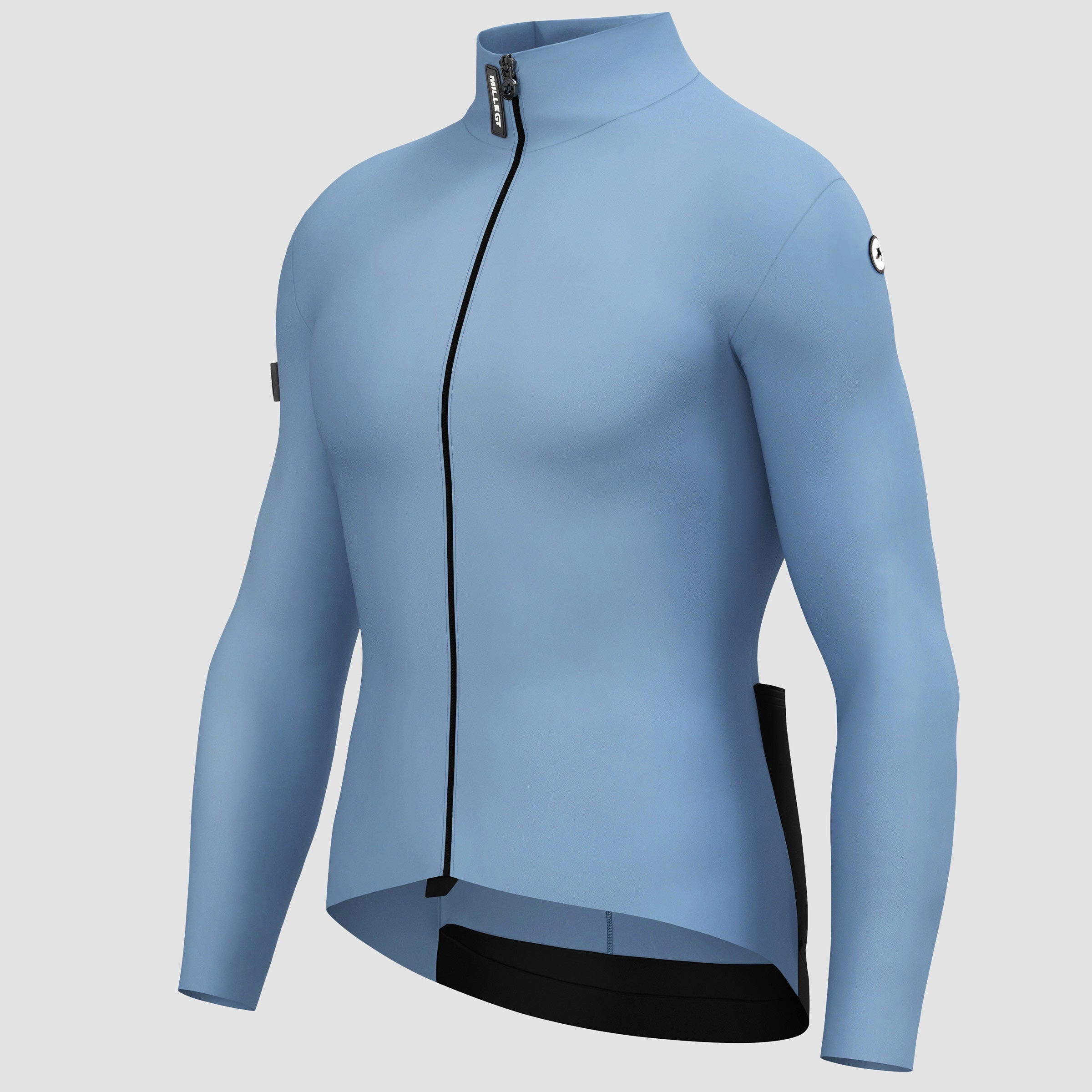 Assos Mille GT Spring Fall C2 Long Sleeve Jersey - Light Blue
