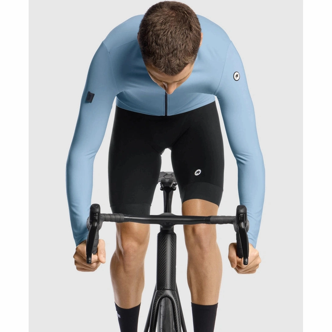 Assos Mille GT Spring Fall C2 Long Sleeve Jersey - Light Blue