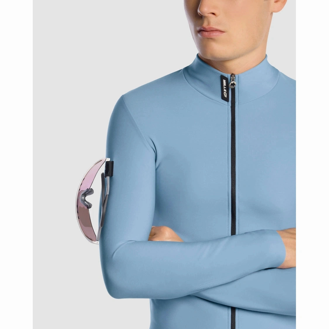 Assos Mille GT Spring Fall C2 Long Sleeve Jersey - Light Blue