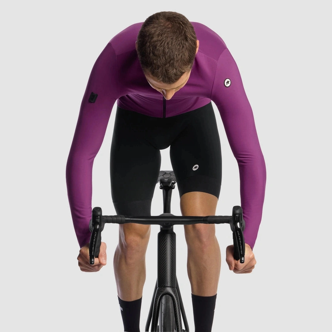 Assos Mille GT Spring Fall C2 long sleeve jersey - Purple