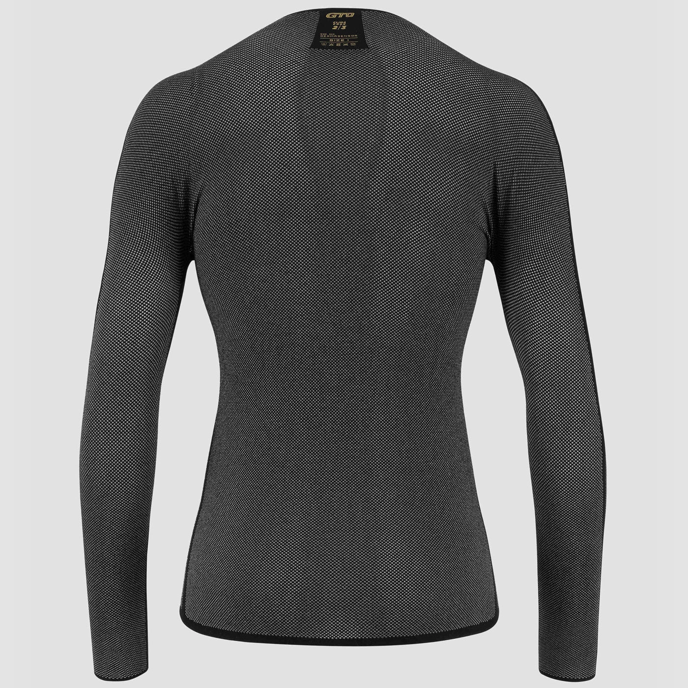 Assos Mille GTO Spring Fall LS Dermasensor long sleeve base layer - Black