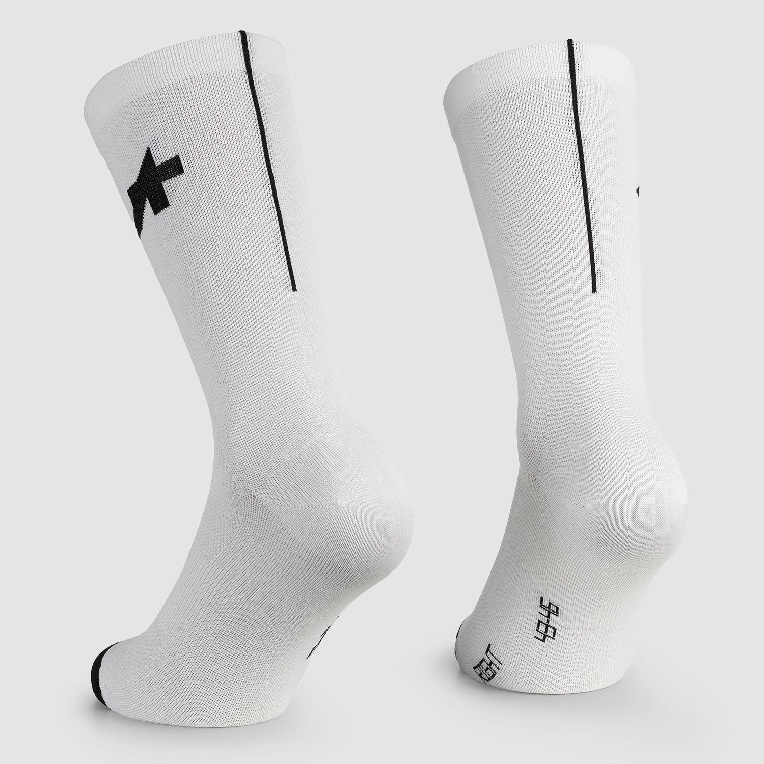 Assos R S9 Twin Pack socks - White