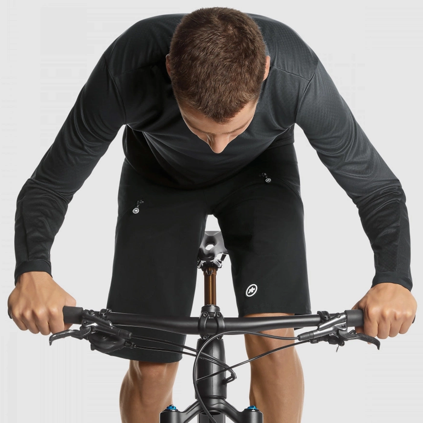 Assos Trail LS T3 long sleeve jersey - Grey