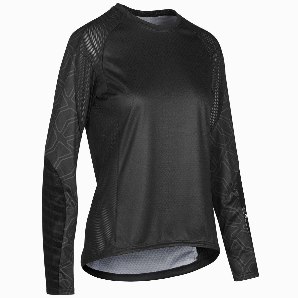 Assos Trail woman long sleeves jersey - Black